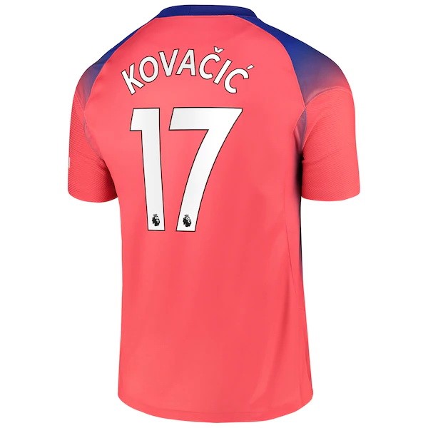 Camiseta Chelsea NO.17 Kovacic 3ª Kit 2020 2021 Naranja